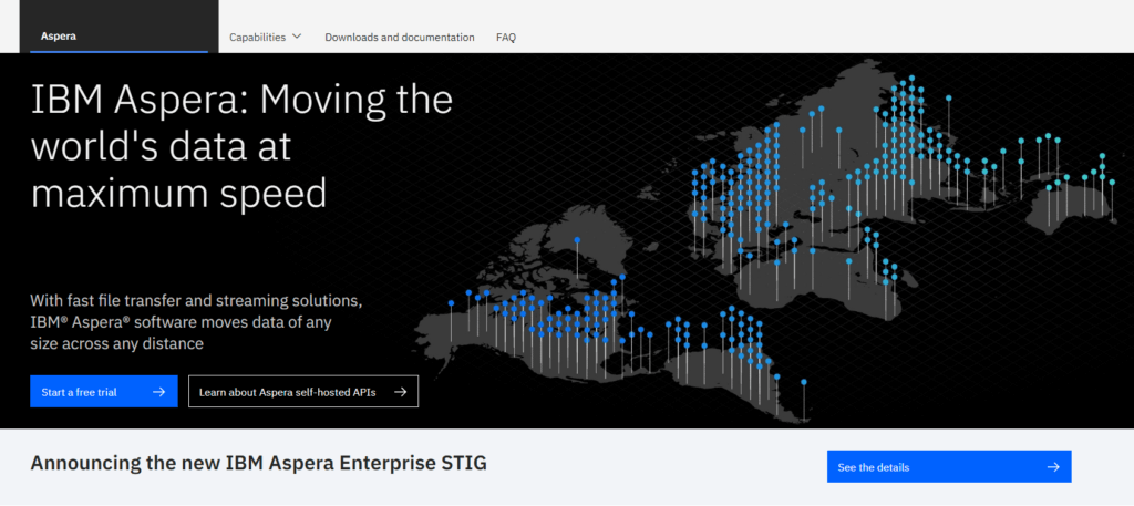 IBM Aspera: Moving the world's data at a maximum speed